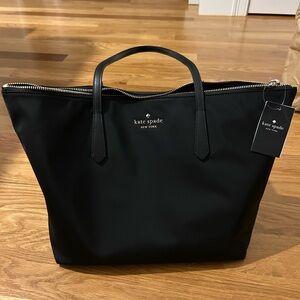 Kate Spade Black Medium Tote